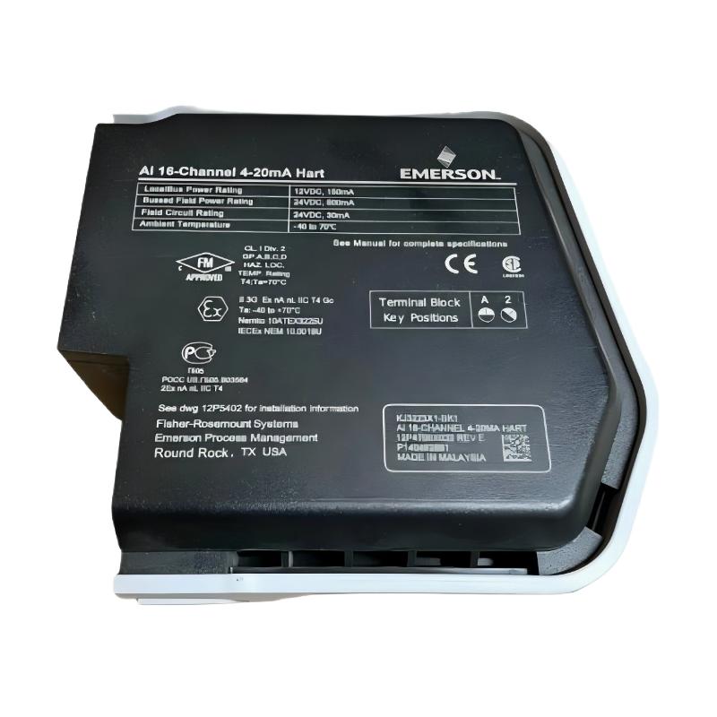 Emerson KJ3223X1-BK1 Analog Input Card