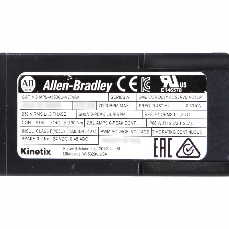Allen Bradley MPL-A1530U-VJ74AA Servo Motor