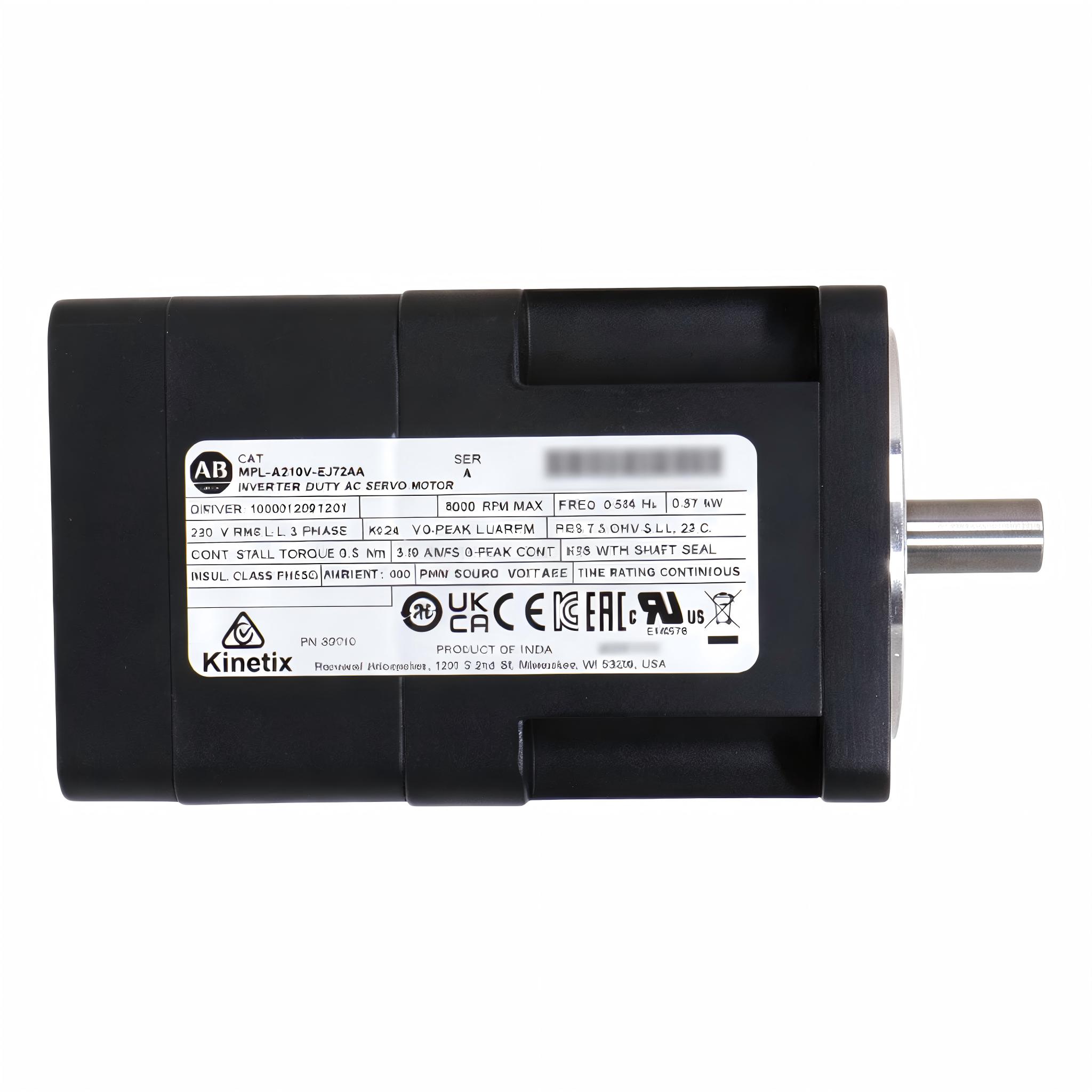 Allen Bradley MPL-A210V-EJ72AA Servo Motor