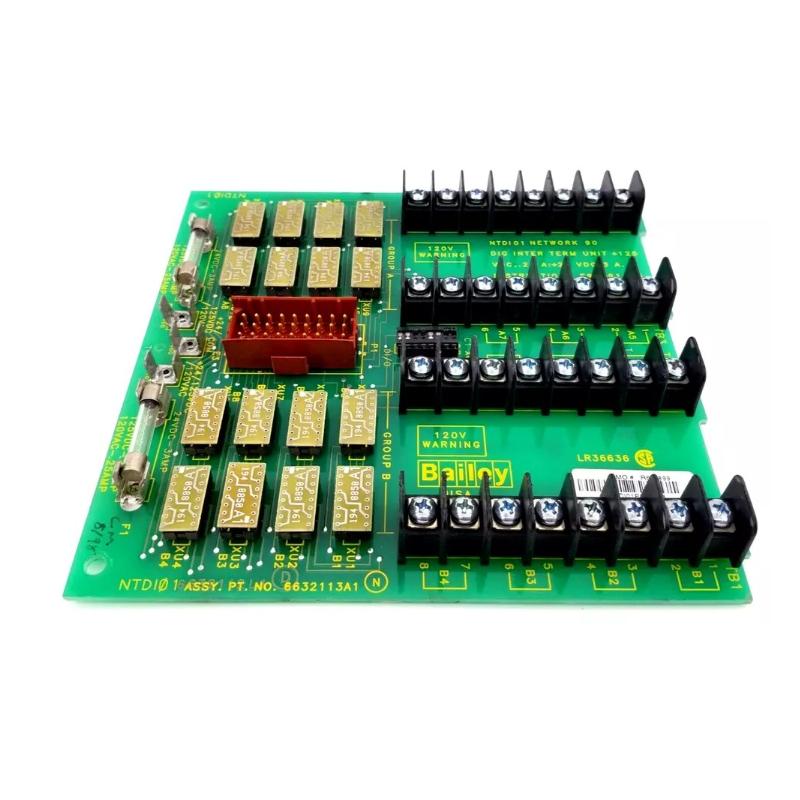 ABB Bailey NTDI01 6632113A1 Infi 90 Digital Input Termination Unit