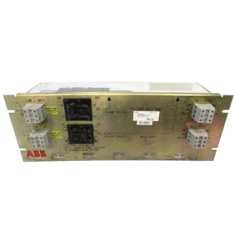 ABB Bailey PHARPSPEP21013 6644463A2 Power Input Panel Dual Chassis
