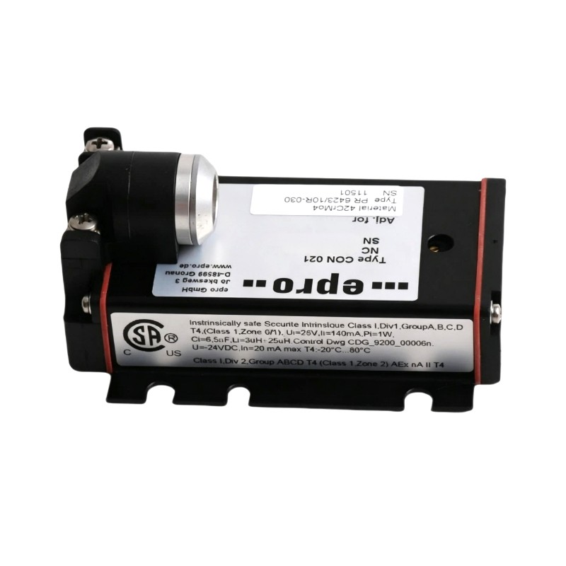 Epro PR6423/10R-030+CON021 8mm Eddy Current Sensor+Eddy Current Signal Converter