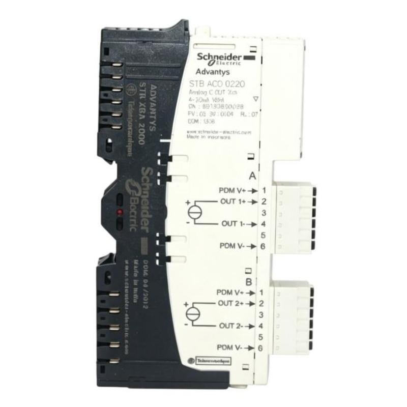 Schneider STBACO0220 Modicon STB Standard Analog Output Module