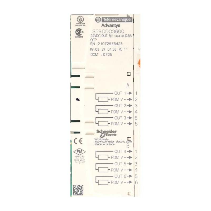 Schneider STBDDO3600 Modicon STB Standard Digital Output Module