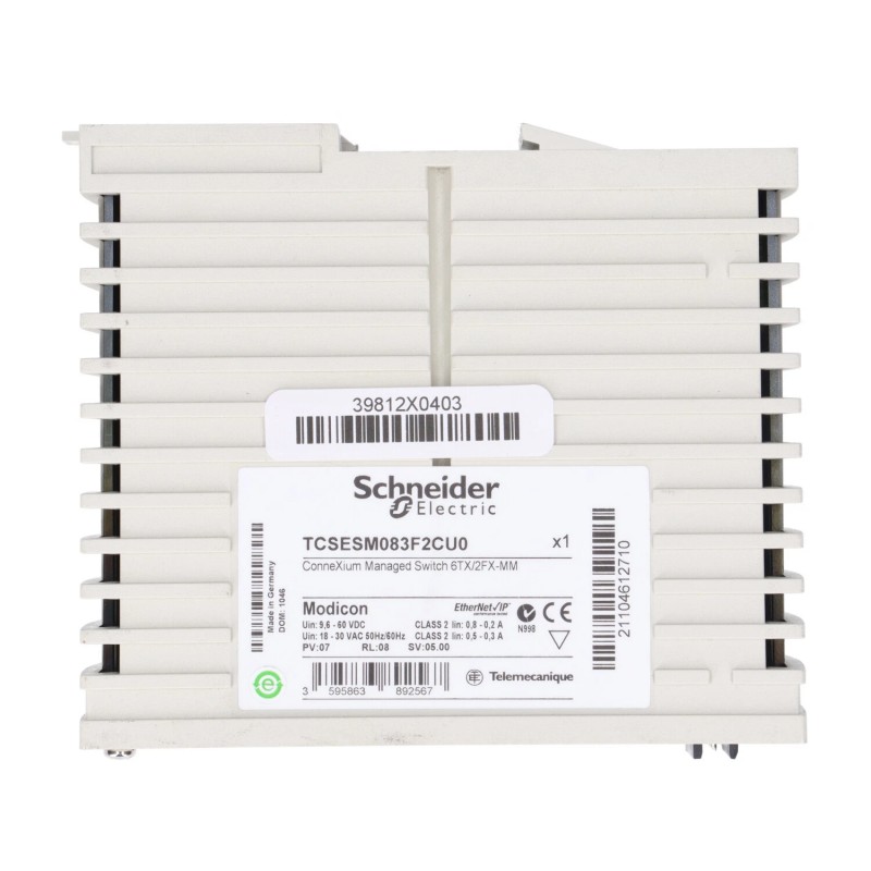 Schneider TCSESM083F2CU0 ConneXium Managed Switch