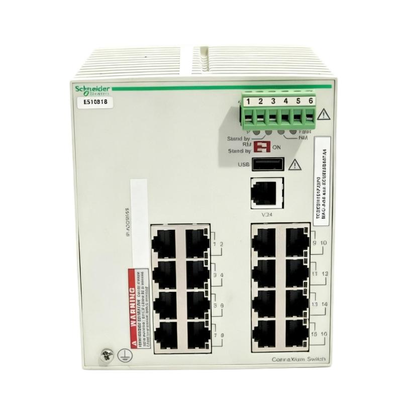 Schneider TCSESM163F23F0 ConneXium Ethernet TCP/IP Managed Switch