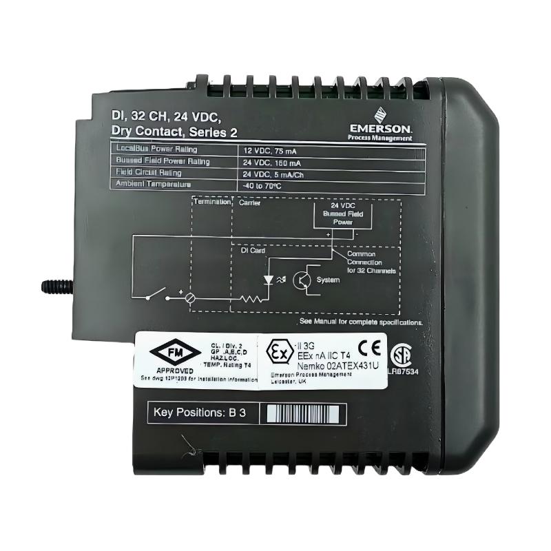 Emerson VE3006 KJ3203X1-BA1 Digital Input Module