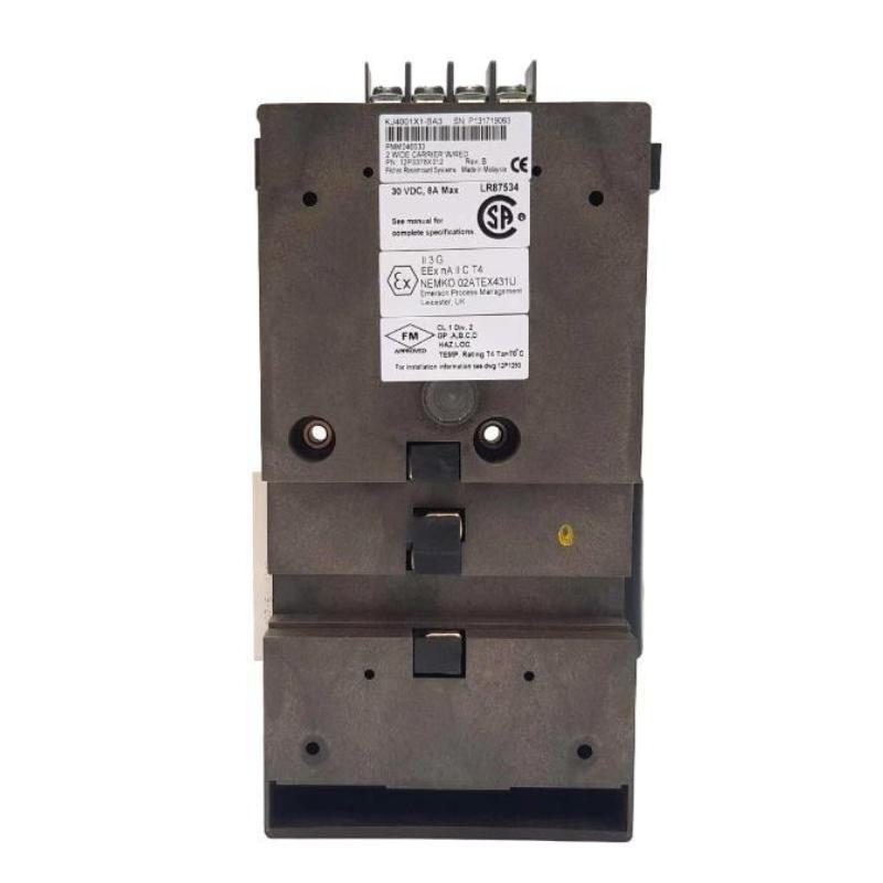 Emerson VE3051C5 DeltaV M-series 2-Wide Power/Controller Carrier