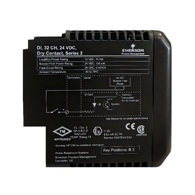 Emerson VE4001S4T1B2 Discrete Input Card