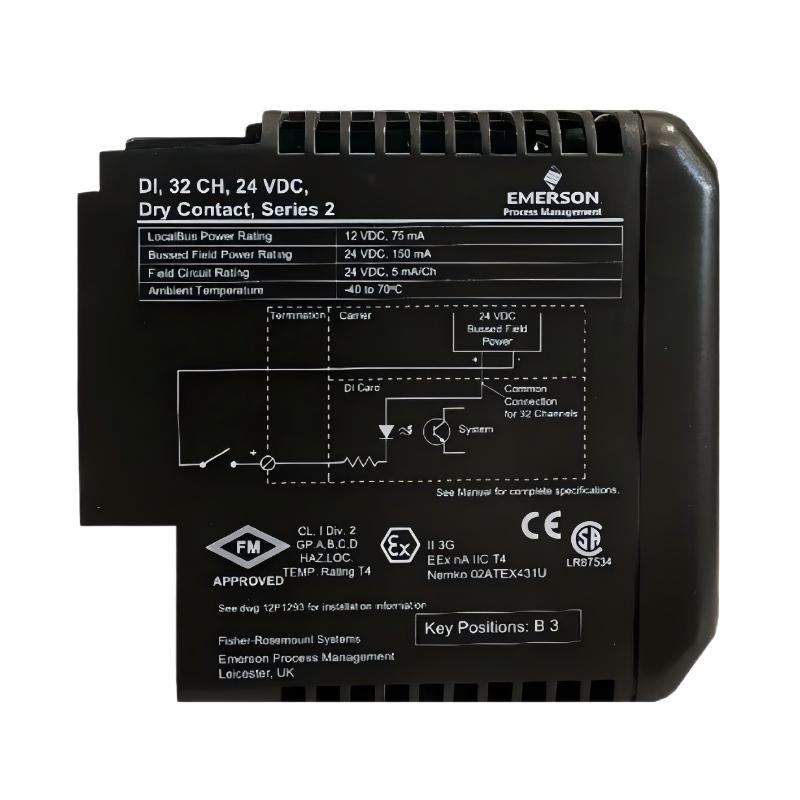 Emerson VE4001S4T2B1 Discrete Input Card