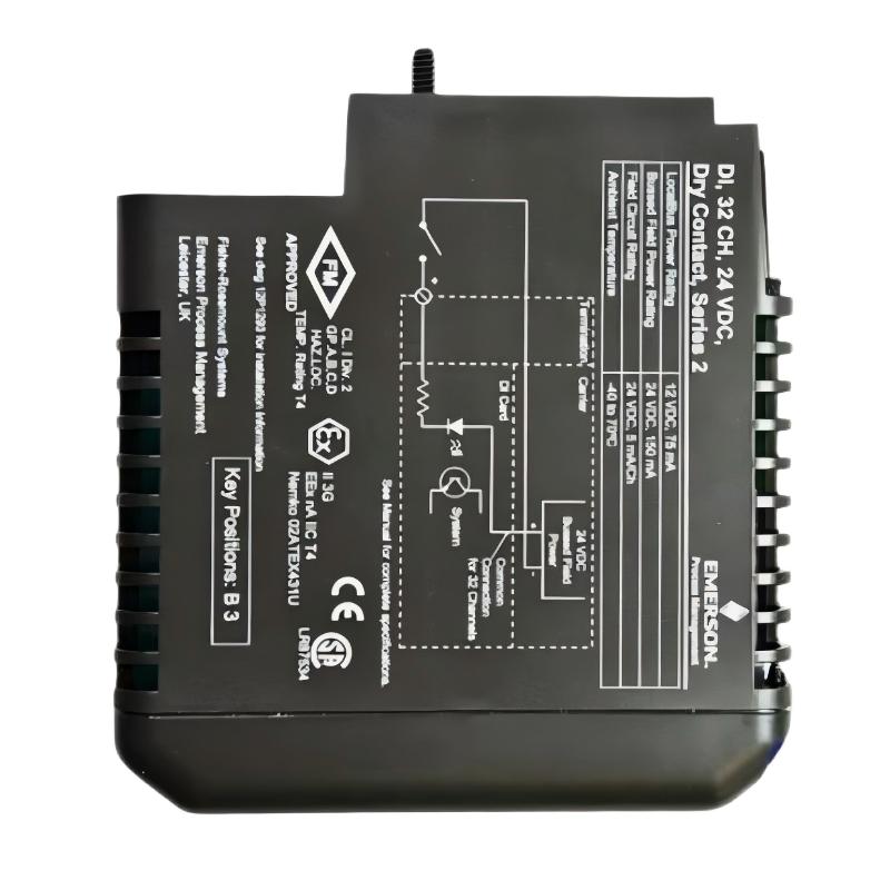 Emerson VE4001S4T2B1 Discrete Input Card