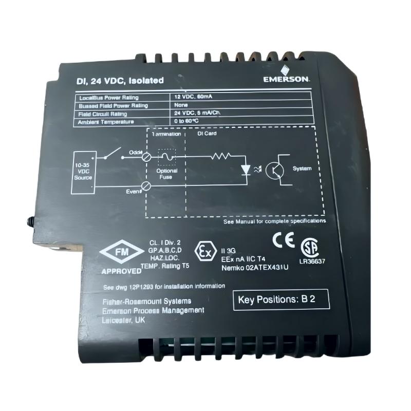 Emerson VE4001S5T2B4 Event Sequence Input Card