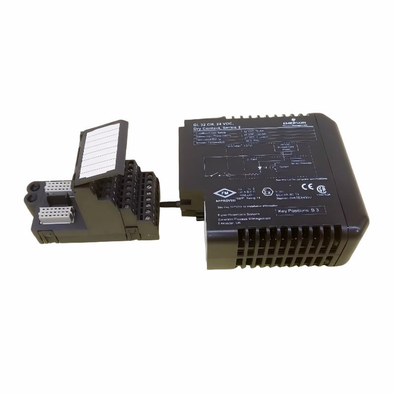 Emerson VE4002S1T1B2 KJ3001X1-BG1+KJ4001X1-CB1 Output Module With Terminal Block