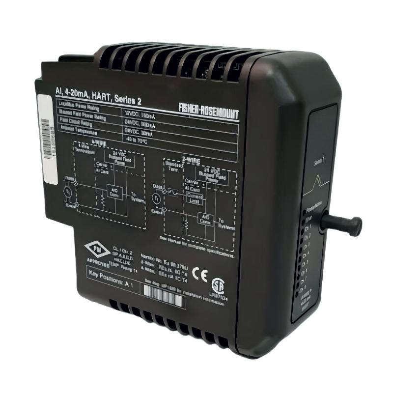 Emerson VE4003S2B4 KJ3222X1-BA1+KJ4001X1-CE1 Input Module with Terminal Blocks