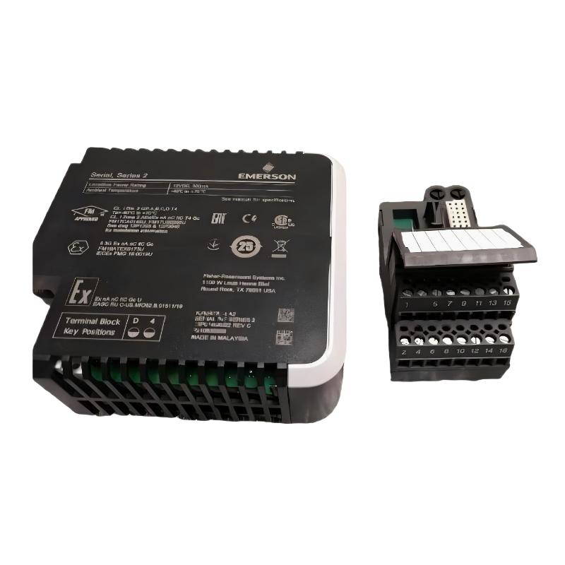 Emerson VE4006P2 KJ3241X1-BA1+KJ3003X1-EA1 M Series Serial Interface Card