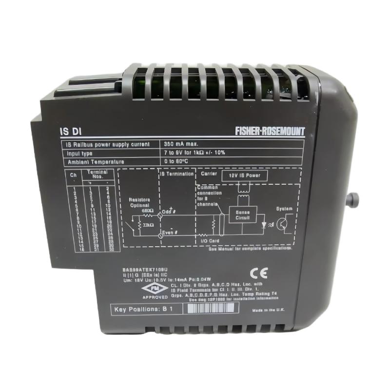 Emerson VE4010B1 KJ3101X1-BB1 12P1866X042 IS DI Module