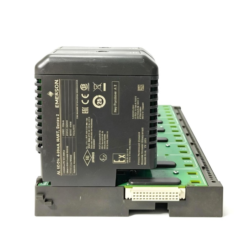 Emerson VE4050E2C0 DeltaV M-Series 8-Wide I/O Interface Carrier