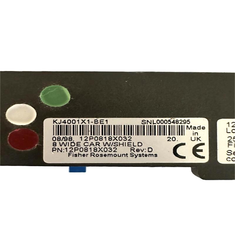 Emerson VE4050S2 DeltaV M-Series 8-Wide I/O Interface Carrier