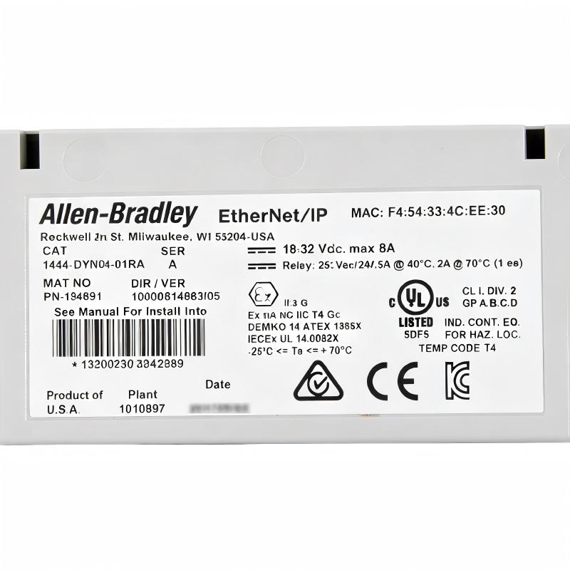 Allen Bradley 1444-DYN04-01RA Dynamic Measurement Module