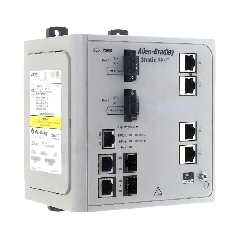 Allen Bradley 1783-RMS06T Stratix 8300 6-Port Ethernet Switch