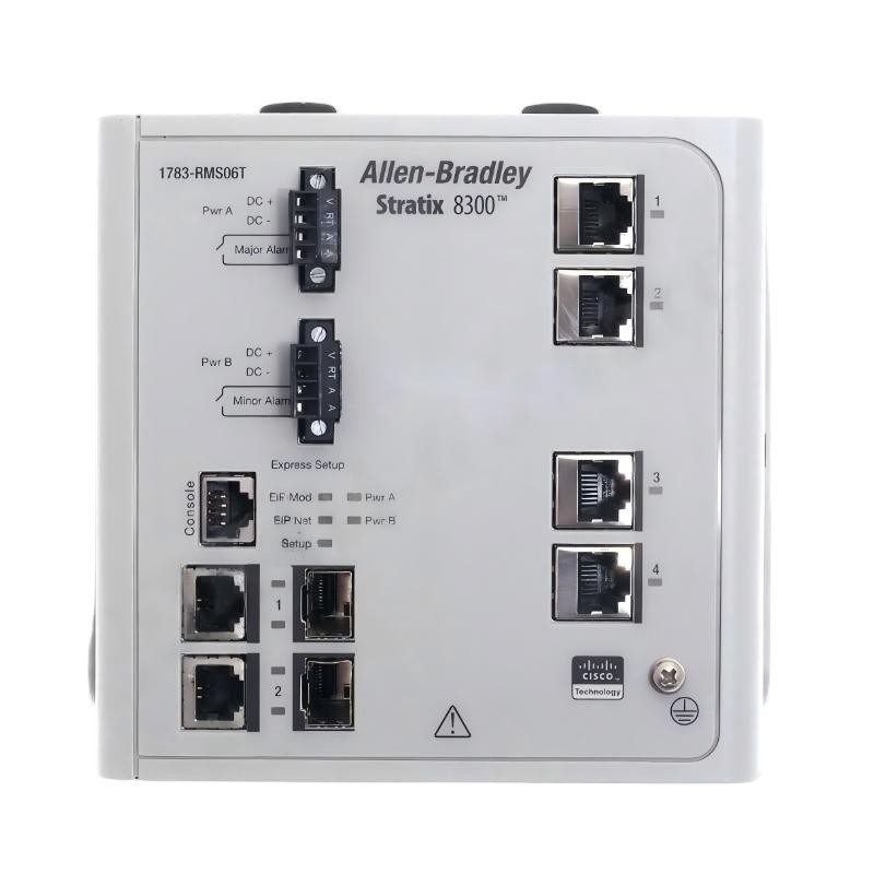 Allen Bradley 1783-RMS06T Stratix 8300 6-Port Ethernet Switch