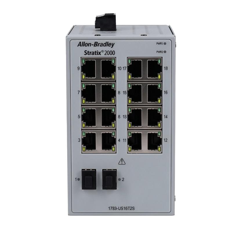 Allen Bradley 1783-US16T2S Stratix 2000 Unmanaged Ethernet Switch