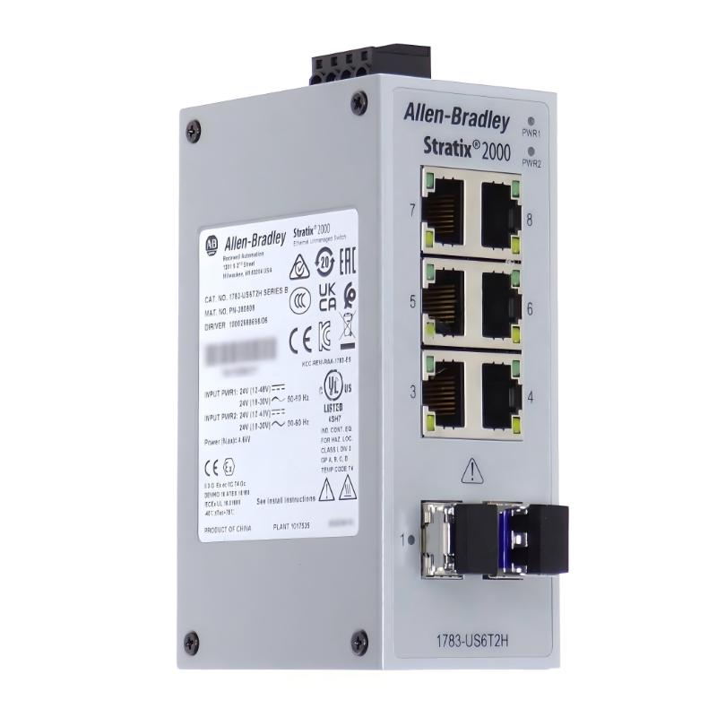 Allen Bradley 1783-US6T2H Stratix 2000 Unmanaged Ethernet Switch