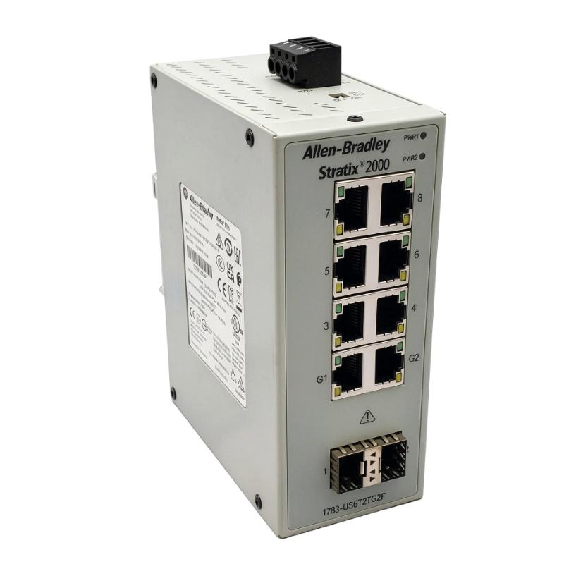 Allen Bradley 1783-US6T2TG2F Stratix 2000 Unmanaged Ethernet Switch