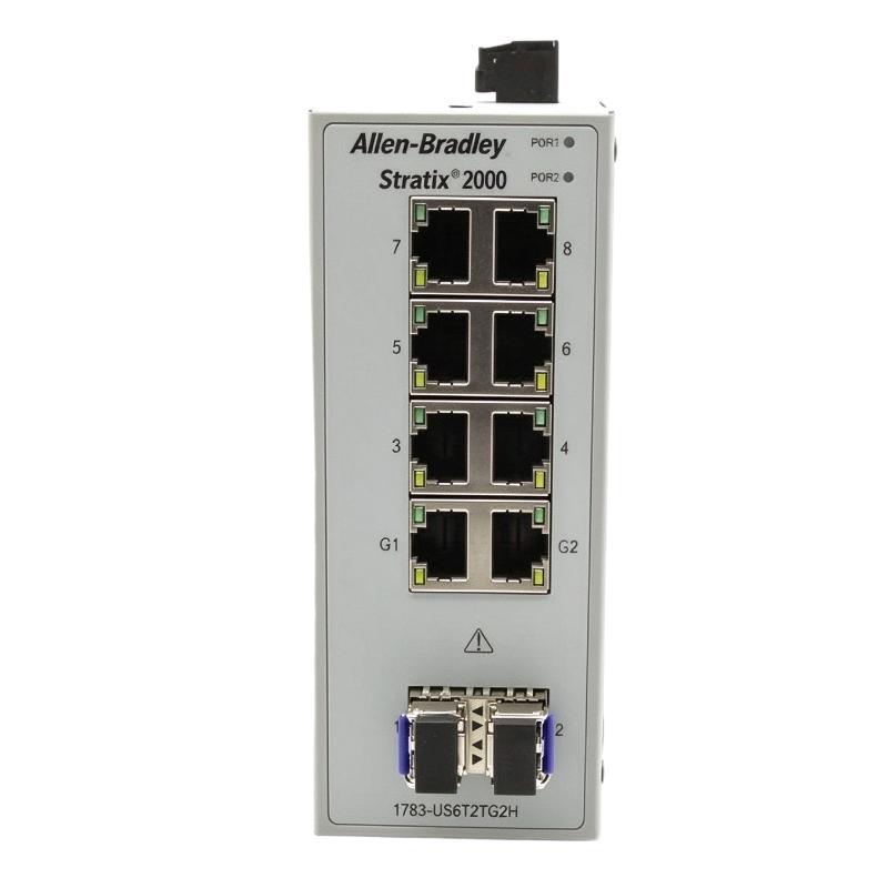 Allen Bradley 1783-US6T2TG2H Stratix 2000 Unmanaged Ethernet Switch