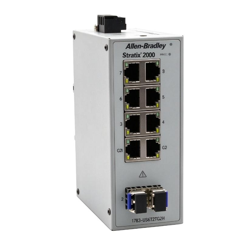 Allen Bradley 1783-US6T2TG2H Stratix 2000 Unmanaged Ethernet Switch