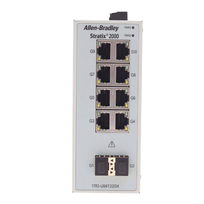 Allen Bradley 1783-US8TG2GX Stratix 2000 Unmanaged Ethernet Switch