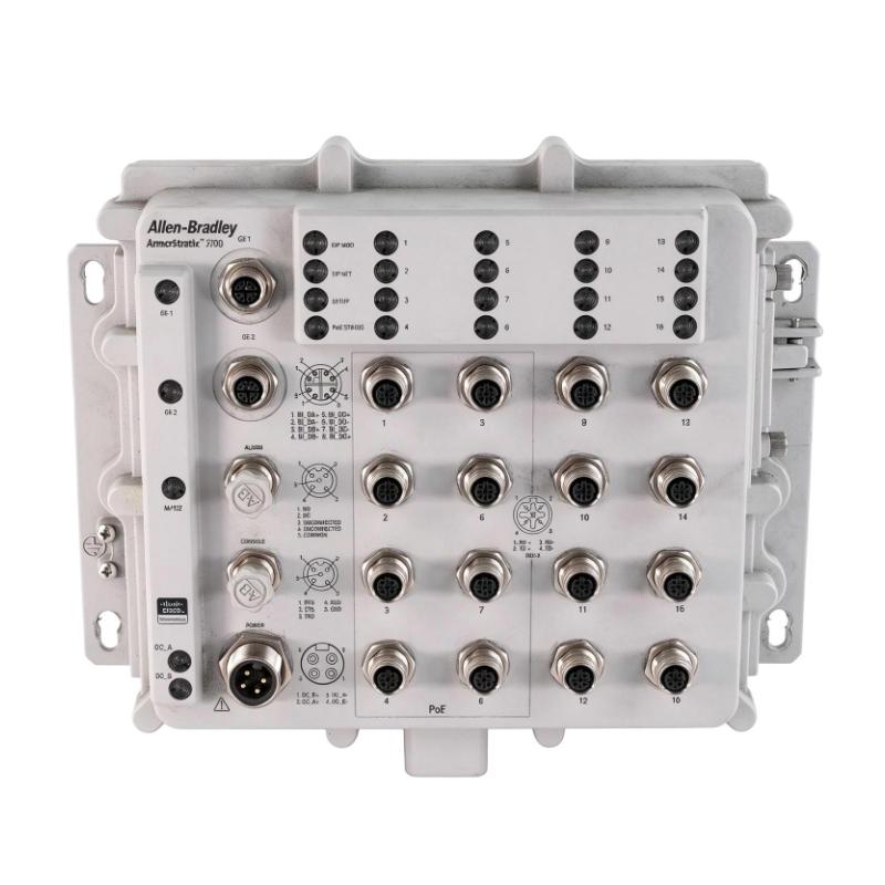 Allen Bradley 1783-ZMS8T8E2TGN ArmorStratix 5700 Managed Ethernet Switch