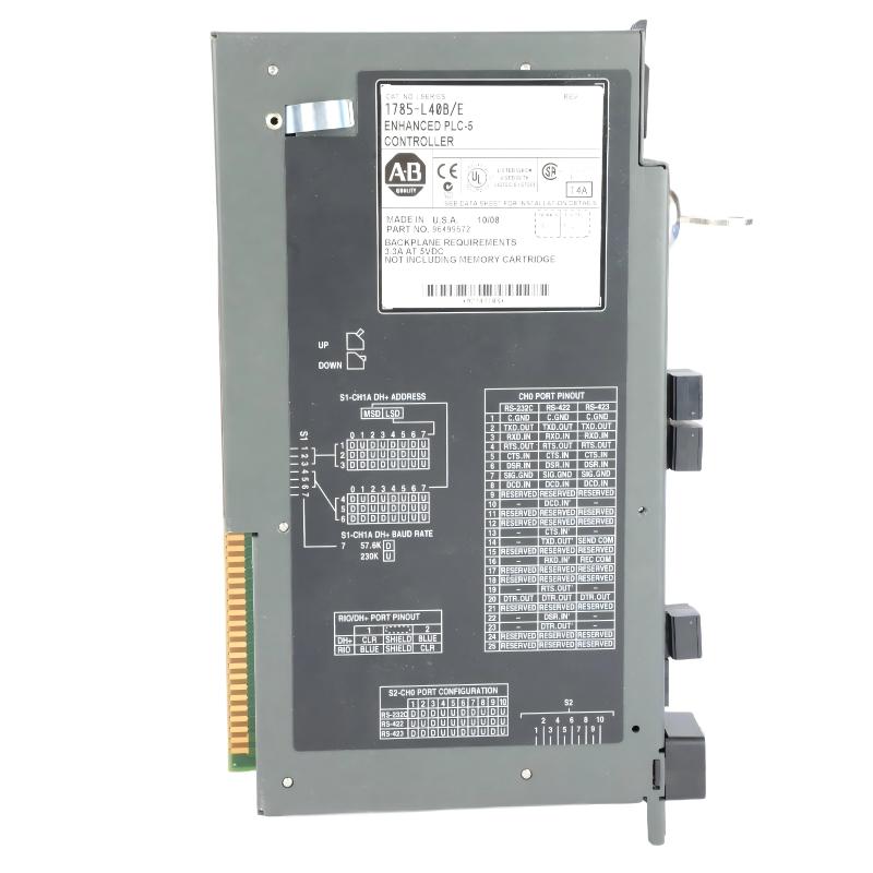 Allen Bradley 1785-L40E PLC-5 EtherNet/IP PLC-5/40 Processor Module
