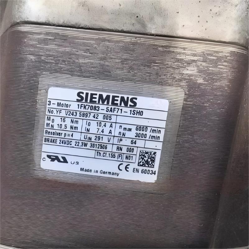 Siemens 1FK7083-5AF71-1SH0 Compact Synchronous Motor
