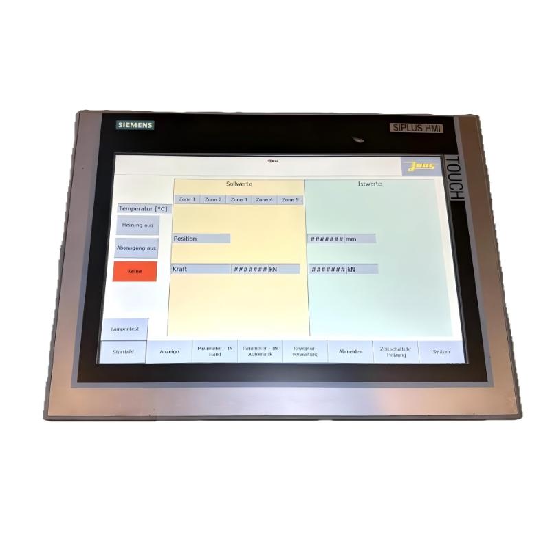 Siemens 6AG1124-0MC01-4AX0 SIPLUS HMI TP700 Comfort Touch Panel Screen