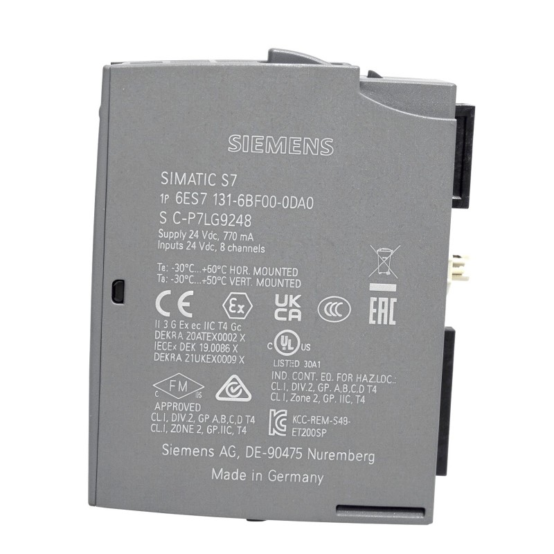 Siemens 6ES7131-6BF00-0DA0 SIMATIC ET 200SP Digital Input Module