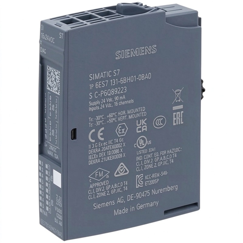 Siemens 6ES7131-6BH01-0BA0 SIMATIC ET 200SP Digital Input Module