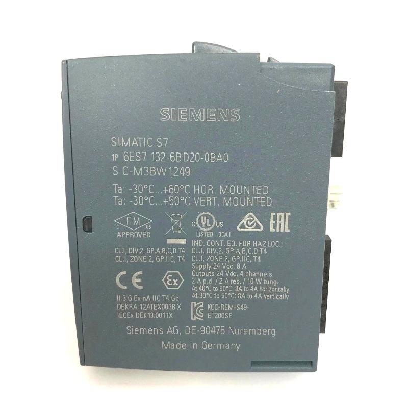 Siemens 6ES7132-6BD20-0BA0 SIMATIC ET 200SP Digital Output Module