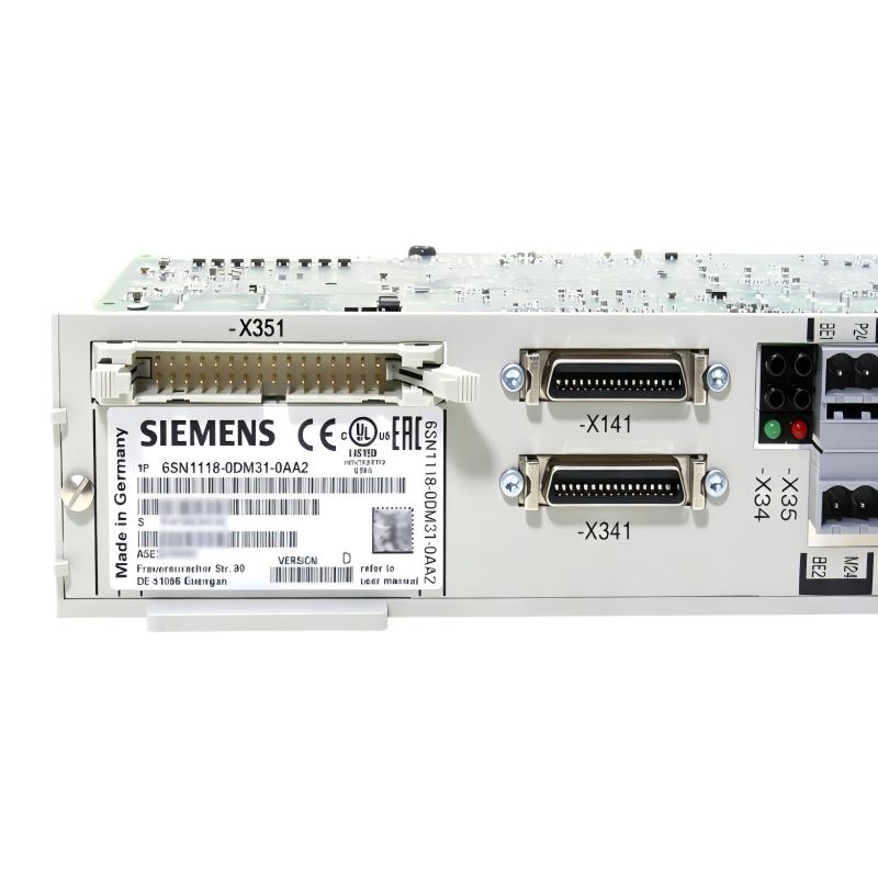Siemens 6SN1118-0DM31-0AA2 2-Axis Digital High Standard Control Unit