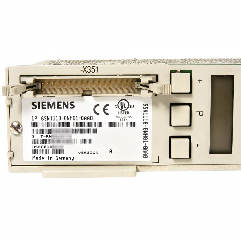 Siemens 6SN1118-0NH01-0AA0 2-Axis Closed-Loop Control Unit