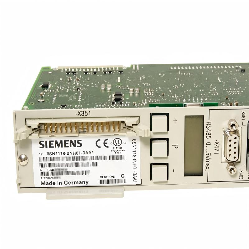 Siemens 6SN1118-0NH01-0AA1 2-Axis Closed-Loop Control Unit