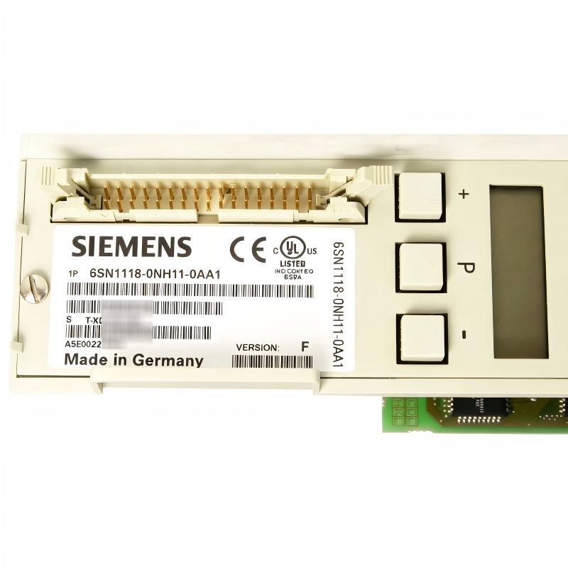 Siemens 6SN1118-0NH11-0AA1 2-Axis Digital Closed-Loop Control Plug-In Unit