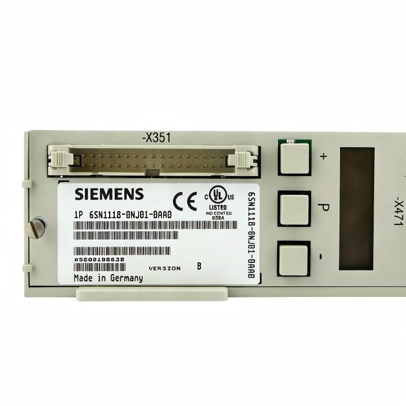 Siemens 6SN1118-0NJ01-0AA0 Closed-Loop Control Unit