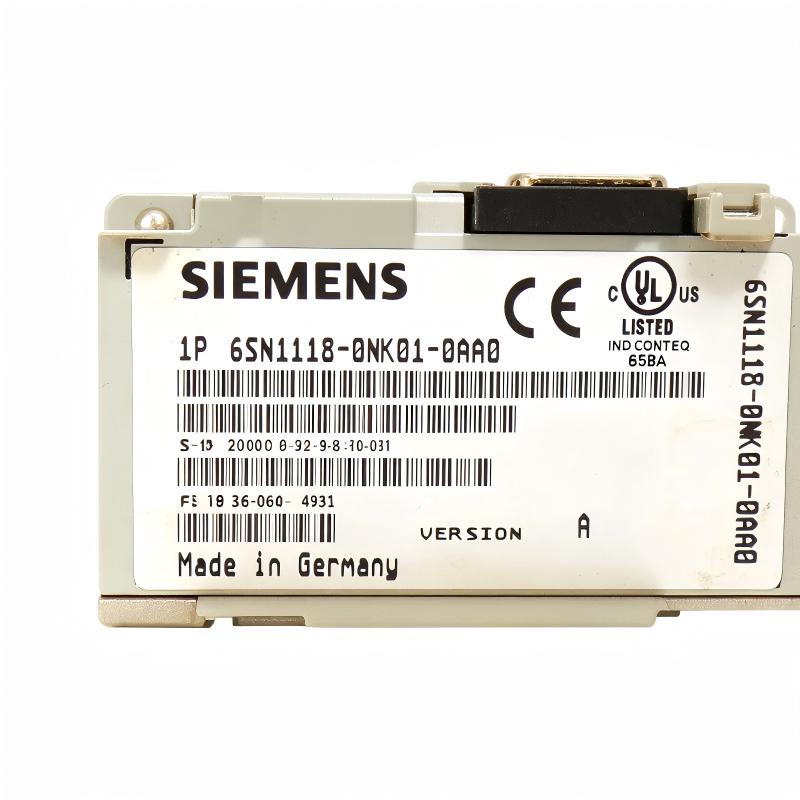 Siemens 6SN1118-0NK01-0AA0 2-Axis Control Unit
