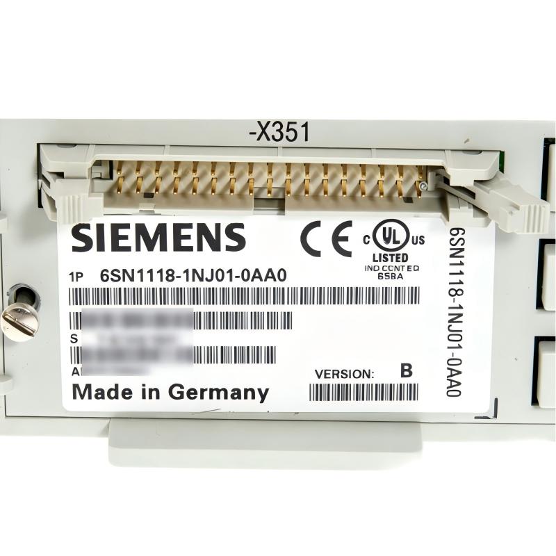 Siemens 6SN1118-1NJ01-0AA0 1-Axis Control Unit