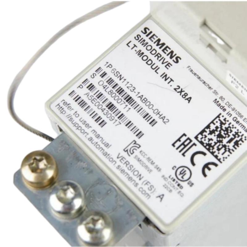 Siemens 6SN1123-1AB00-0HA2 Power Module