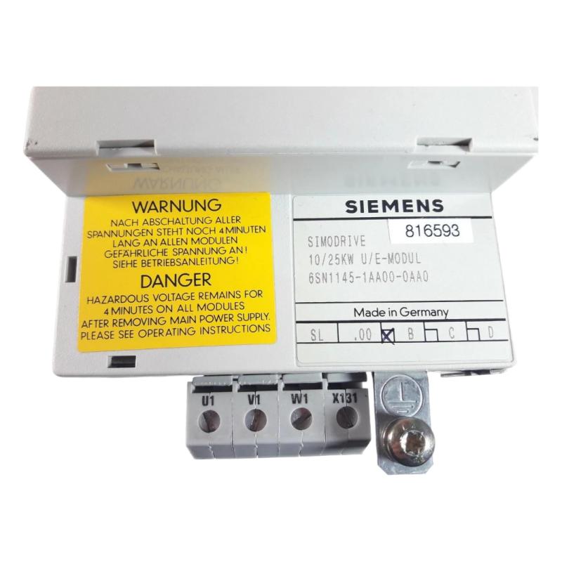 Siemens 6SN1145-1AA00-0AA0 Feed Module