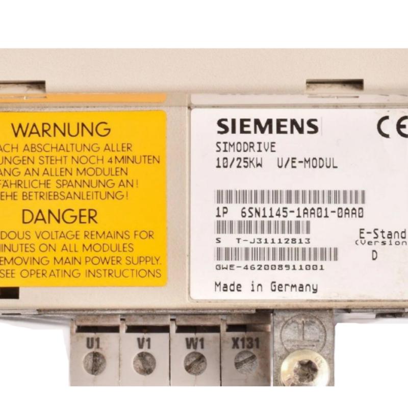 Siemens 6SN1145-1AA01-0AA0 Feed Module