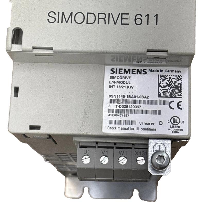 Siemens 6SN1145-1BA01-0BA2 Feed/Regenerative Feedback Module