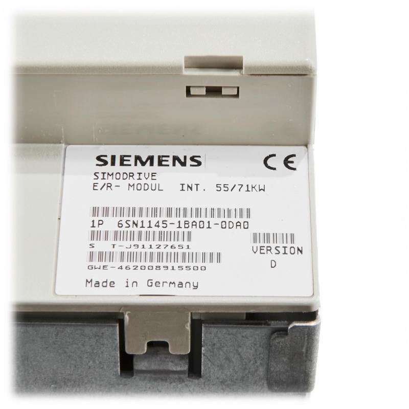 Siemens 6SN1145-1BA01-0DA0 Feed/Regenerative Feedback Module